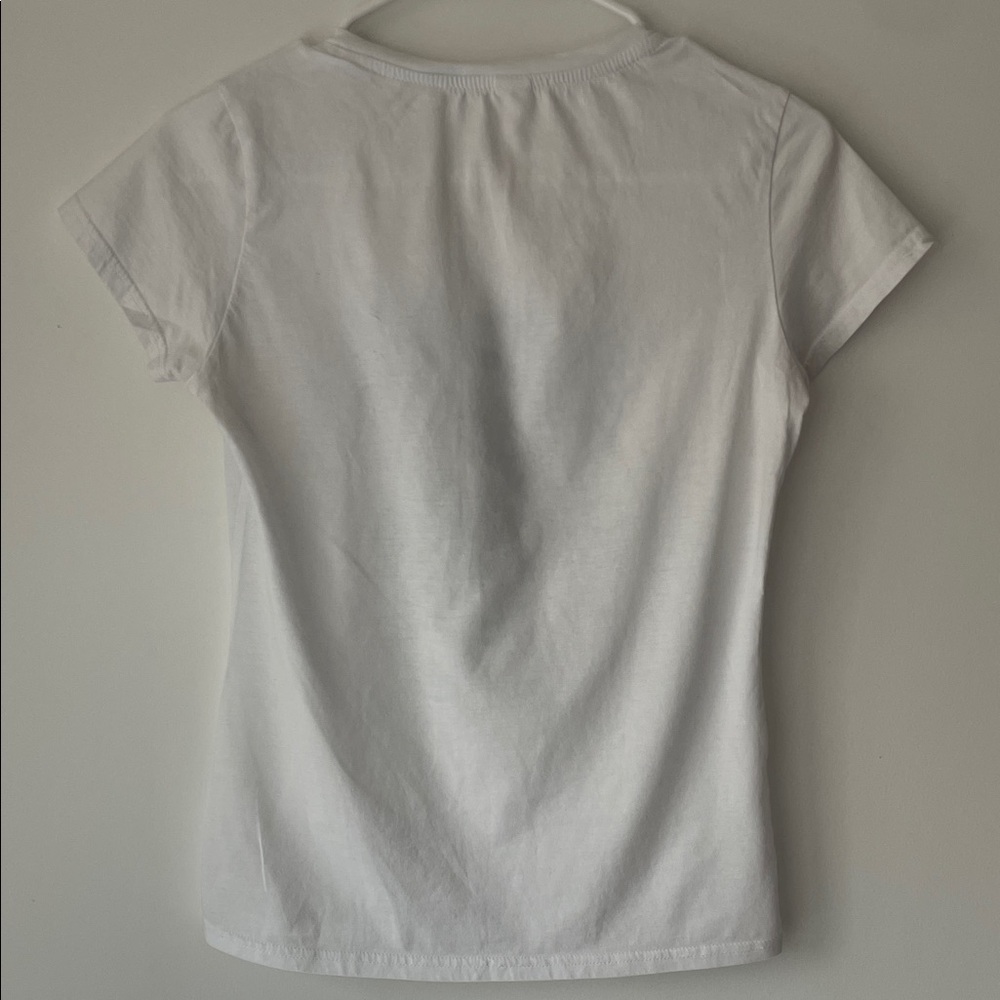 White T-Shirt with Octopus Design - Picture 5 of 5